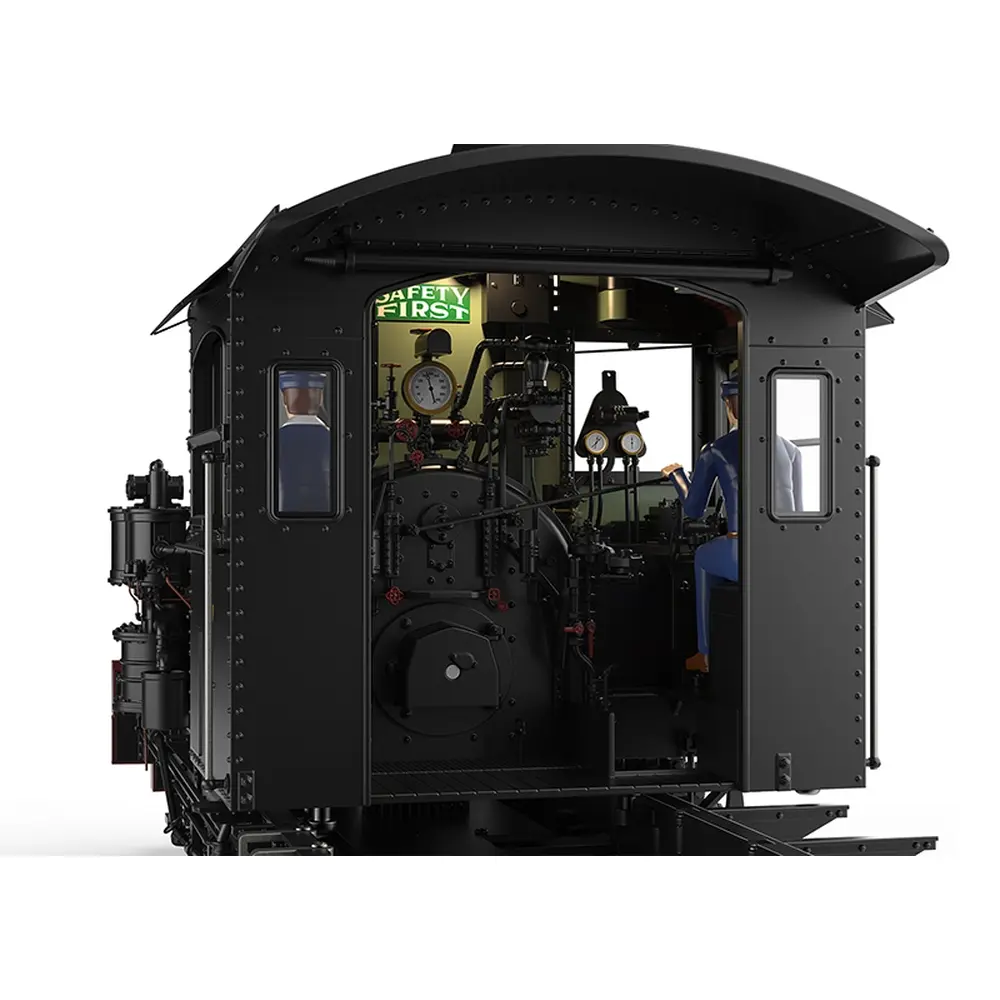 Locomotive vapeur Shay N°7 - LGB L26702 - WSLC RR - G 1/22.5 - EP. III - Digital Sound fumigène - 2R - 4