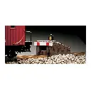 Butoir éclairé LGB 10310 - G : 1/22.5 - Fixé sur des éléments de voie droits - 2