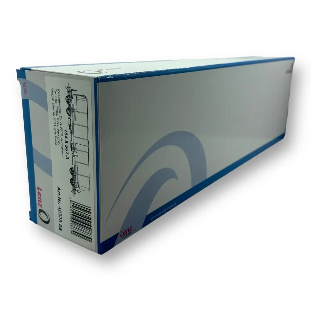 Wagon-citerne Zans KVG - Lenz 42323-05 - DB - 0 1/43 - 2R - EP V - 4