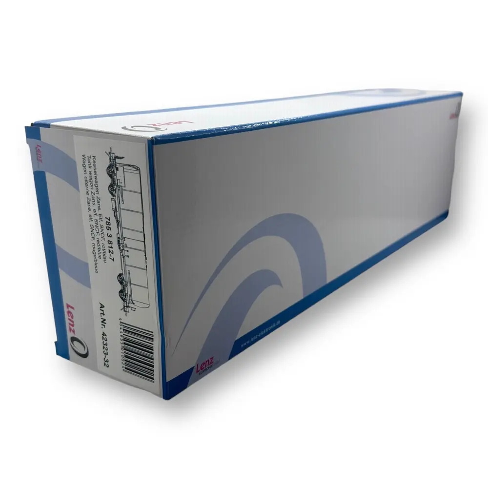 Wagon citerne Zacns Elf - Lenz 42323-32 - 0 1/43 - SNCF - Ep IV - 2R  - 4