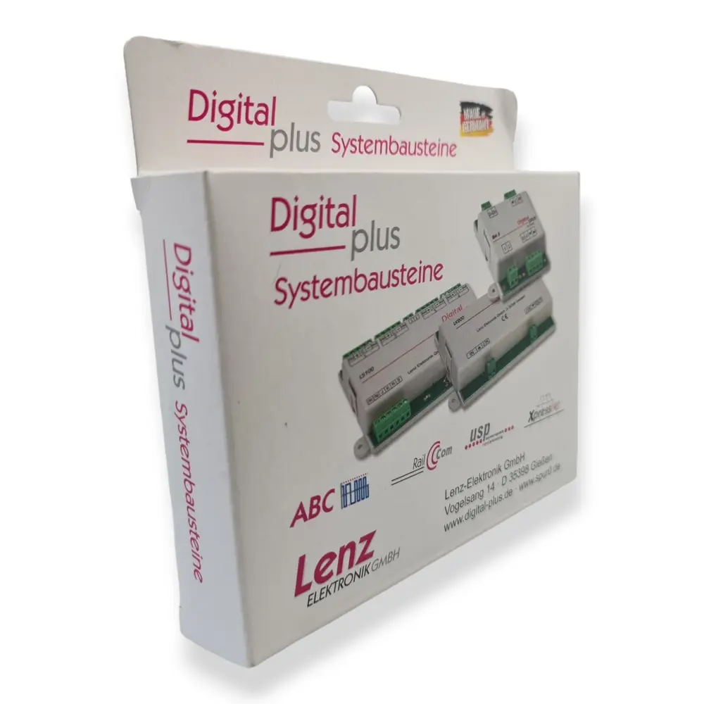 Module pour Aiguillages avec Rétros Signalisation - LENZ 11101 - Universelle  - 2