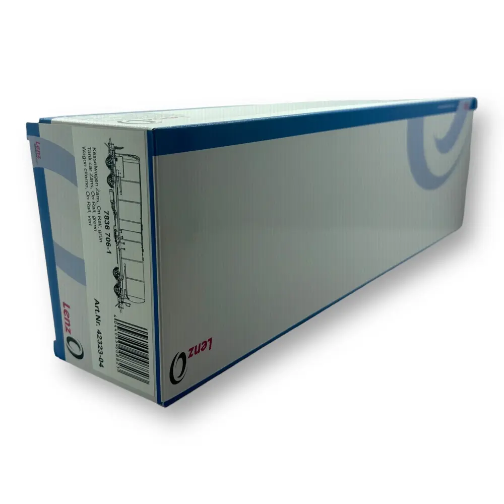 Wagon-citerne Zans On Rail - Lenz 42323-04 - DB - 0 1/43 - 2R - EP VI - 4