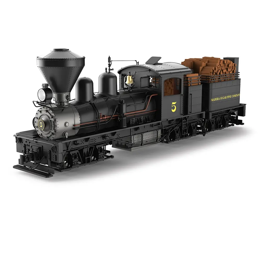 Locomotive vapeur Shay N°5 - LGB L26703 - MSP RR - G 1/22.5 - EP. II - Digital Sound fumigène - 2R - 2