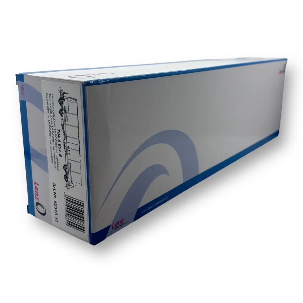 Wagon-citerne Zans OMV/Wascosa - Lenz 42323-11 - DB - 0 1/43 - 2R - EP VI - 4