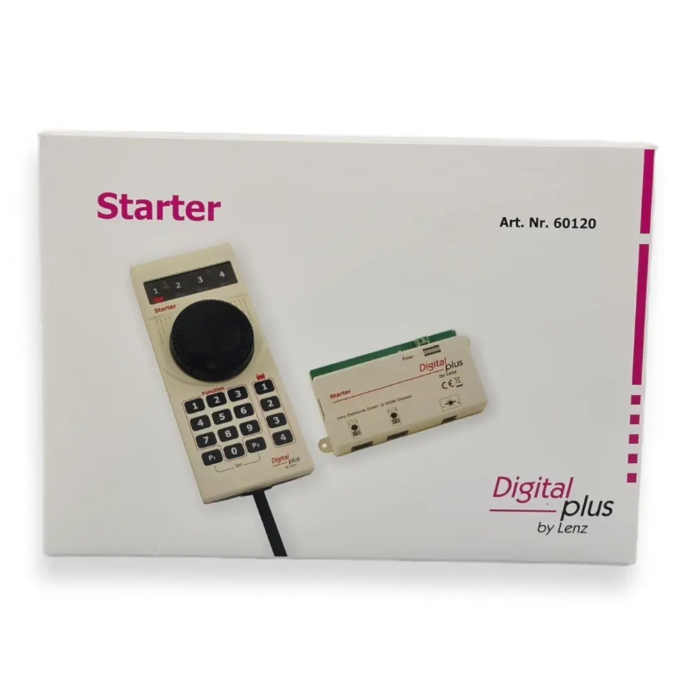 Set de démarrage centrale digital et télécommande LENZ 60120  - 4