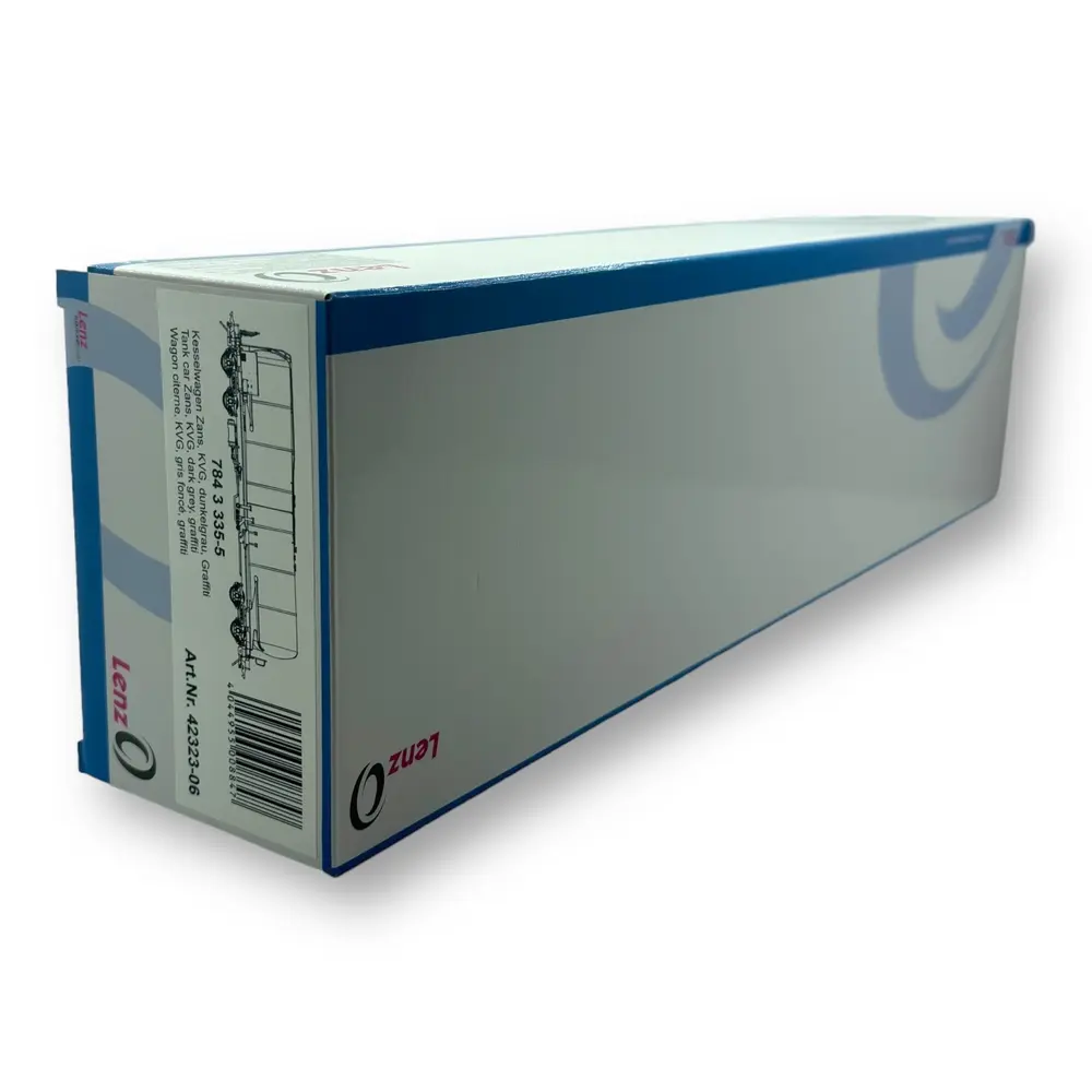 Wagon-citerne Zans KVG - Lenz 42323-06 - DB - 0 1/43 - 2R - EP V - 4