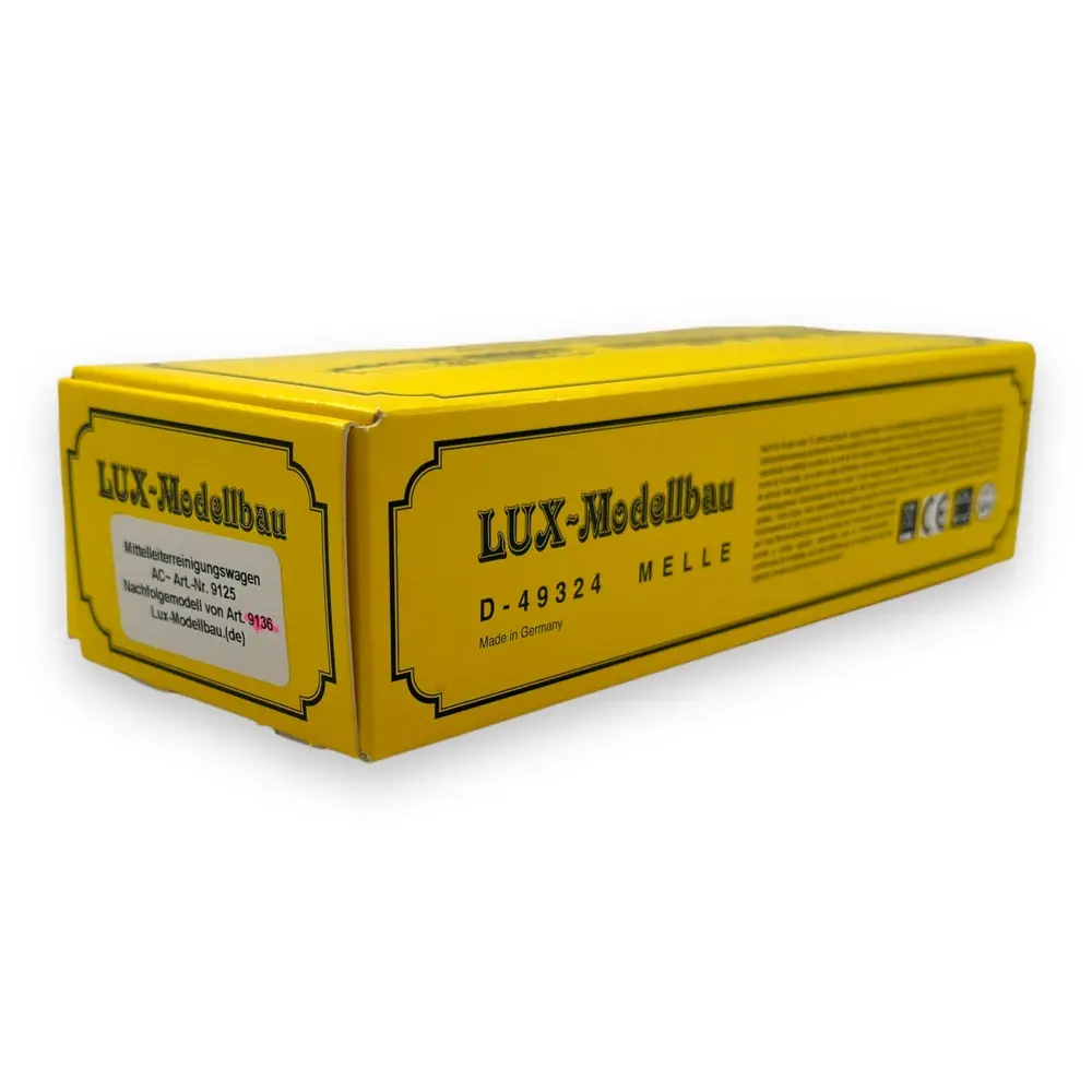 Wagon nettoyeur MLR-1 - Lux-Modellbau 9125 - HO 1/87 - Analogique/Digital - 3R - 4