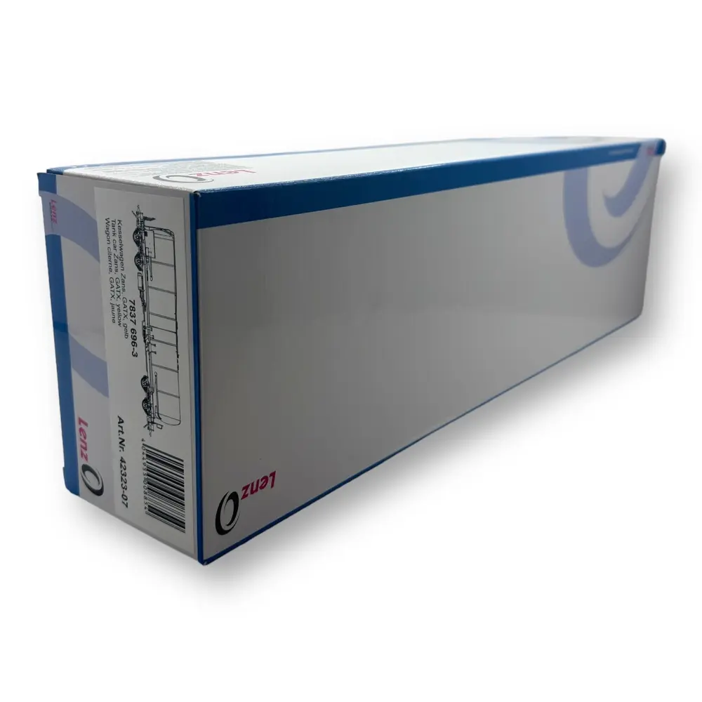Wagon-citerne Zans GATX - Lenz 42323-07 - DB - 0 1/43 - 2R - EP VI - 4