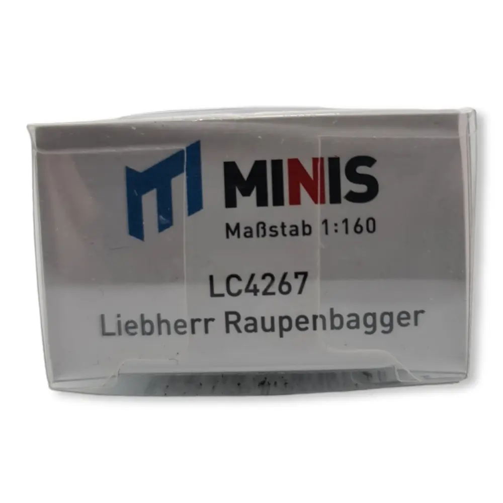 Pelleteuse compacte Liebherr sur chenille LEMKE 4267 - N 1/160 - véhicule miniature - 3