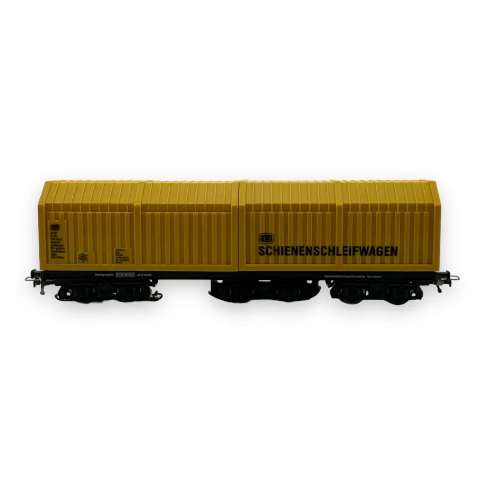 Wagon nettoyeur de rails Lux-Modellbau 9136 - HO 1/87 - 3 rails - avec système MLR-1 - 3