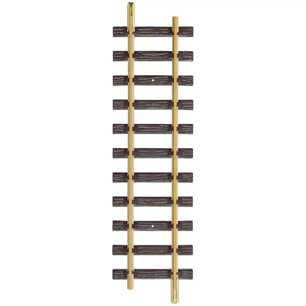 Set rails LGB 19901 avec butoir et aiguillage - G 1/22.5 - 9 éléments - 2