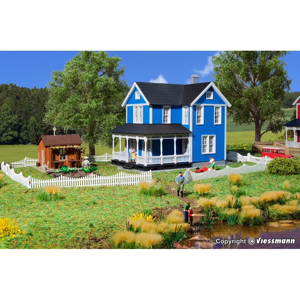 Maison Suédoise miniature KIBRI 38841 - HO 1:87 - 3