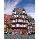 Grande Maison de ville à colombages KIBRI 38450 - HO 1/87 - 3