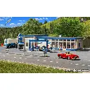 Station Service "Aral" & Station Lavage - Éclairage LED KIBRI 38544 - HO 1 : 87 - 2