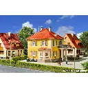 Immeuble/Maison résidentiel KIBRI 38178 - HO 1/87 120x145x125mm - 4