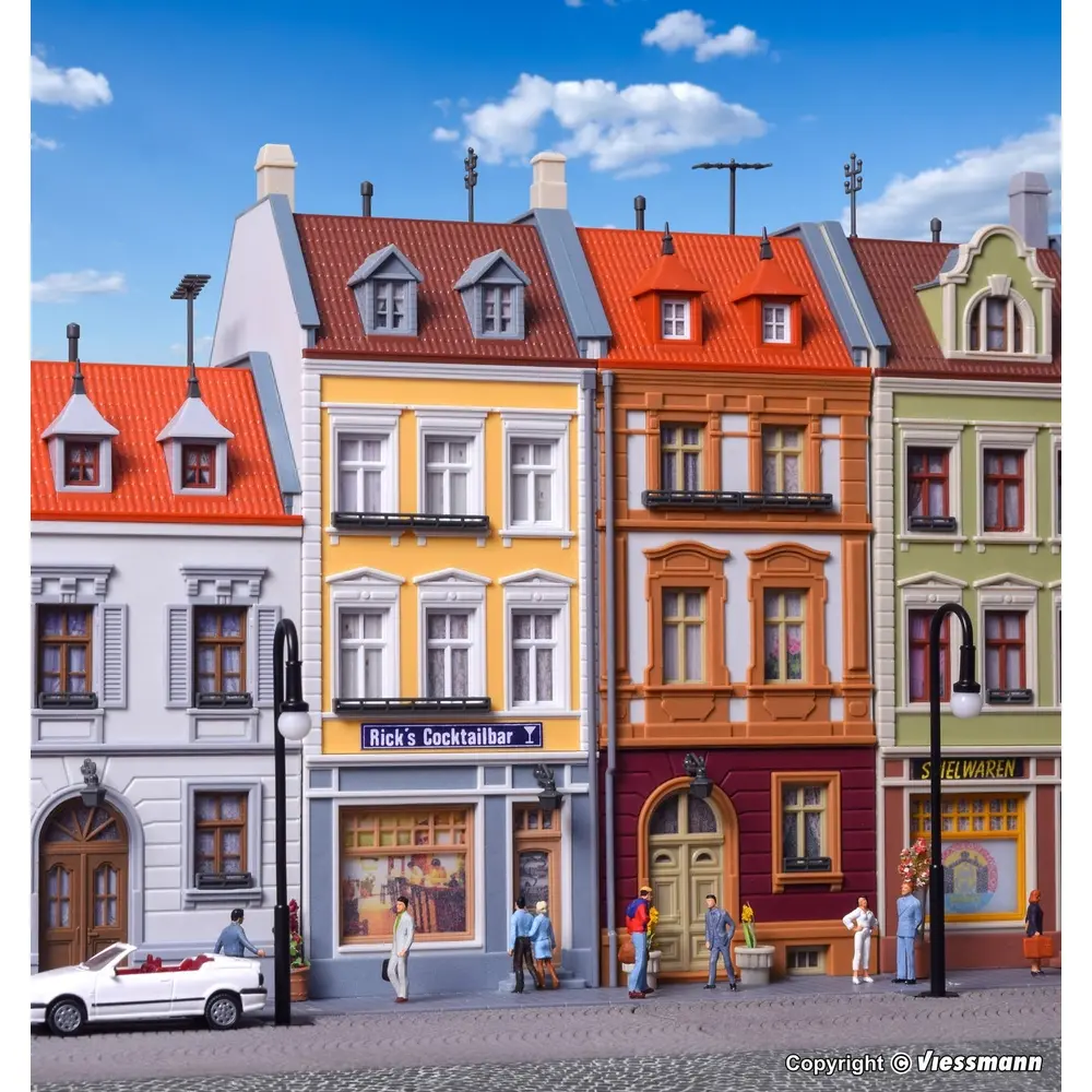 Maison de ville, place du Ball KIBRI 38383 - HO 1/87 - 3