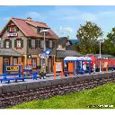 Quai de gare KIBRI 39558 - HO 1/87 - 3