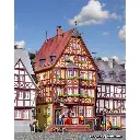 Grande Maison à colombages avec oriel Kibri 38902 HO 1/87 - 3