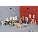 Mobilier de bureau - Kibri 38655 - HO 1/87 - 2