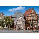 Grande maison de ville à colombages HO 1/87 - 4