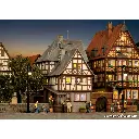 Grande maison de ville à colombages HO 1/87 - 5