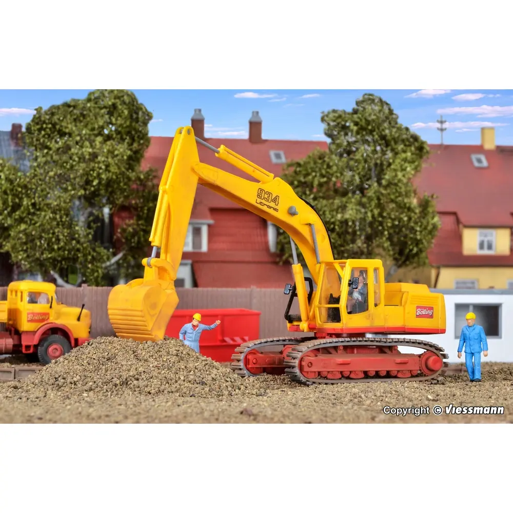 Pelleteuse Liebherr Litronic R934 – Édition Emil Bölling – H0 1/87 – Kit Kibri 14110 - 4