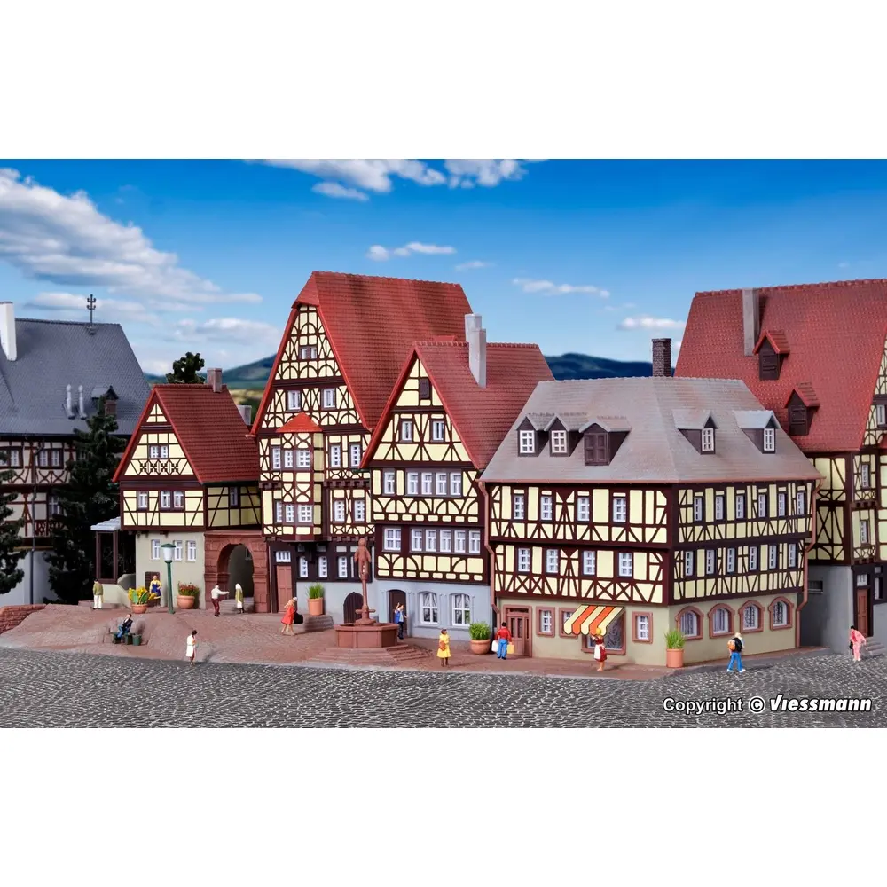 Place du marché de MILTENBERG KIBRI 37102 - N 1/160 - 2