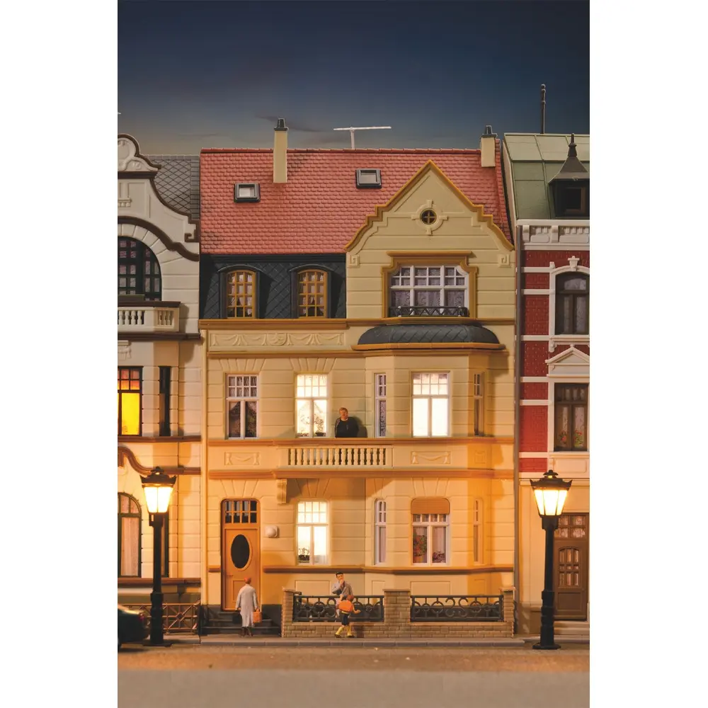 Maison bourgeoise avec oriel KIBRI 39101 - HO 1/87 - 4