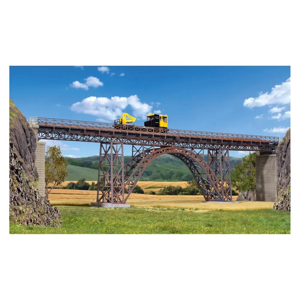 Viaduc Müngstertal KIBRI 39704 avec poutre d'acier - HO 1/87 - 675 x 65 x 165 mm - 3