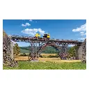 Viaduc Müngstertal KIBRI 39704 avec poutre d'acier - HO 1/87 - 675 x 65 x 165 mm - 3