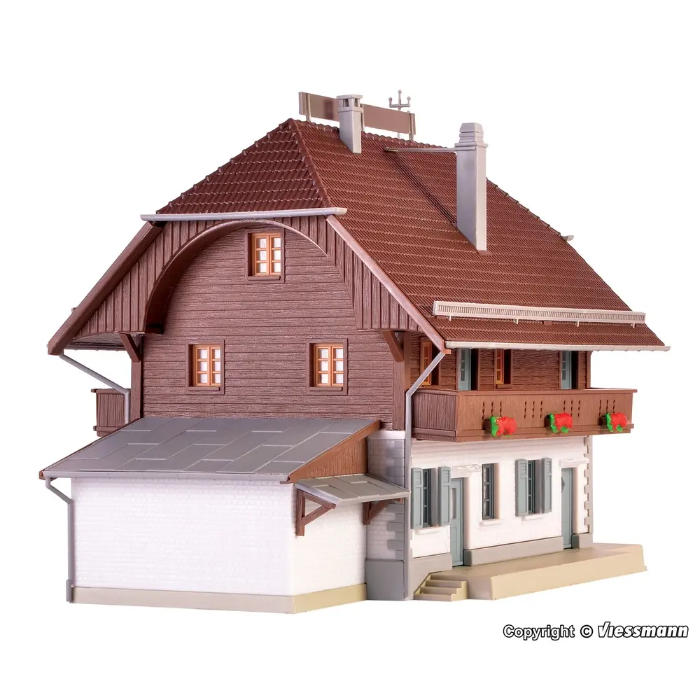 Atelier de métallurgie "Nägeli" KIBRI 38800  HO 1/87 - 182x116x120 mm - 5