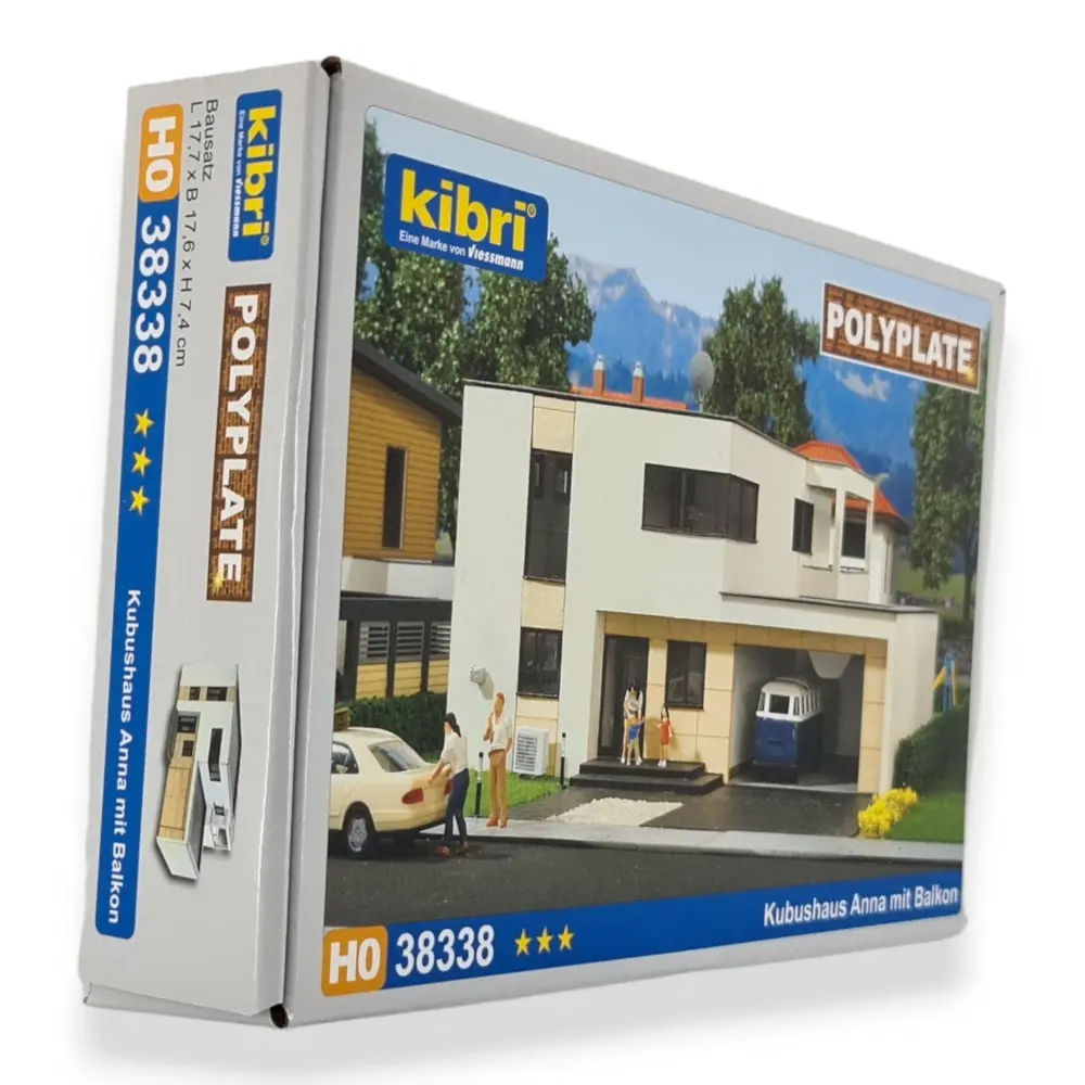 Villa moderne avec balcon KIBRI 38338 - HO 1/87 - Kit polyplate - 4