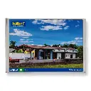 Hangar / Hall à marchandises KIBRI 37809 - N 1/160 - 273x89x57 mm - 3