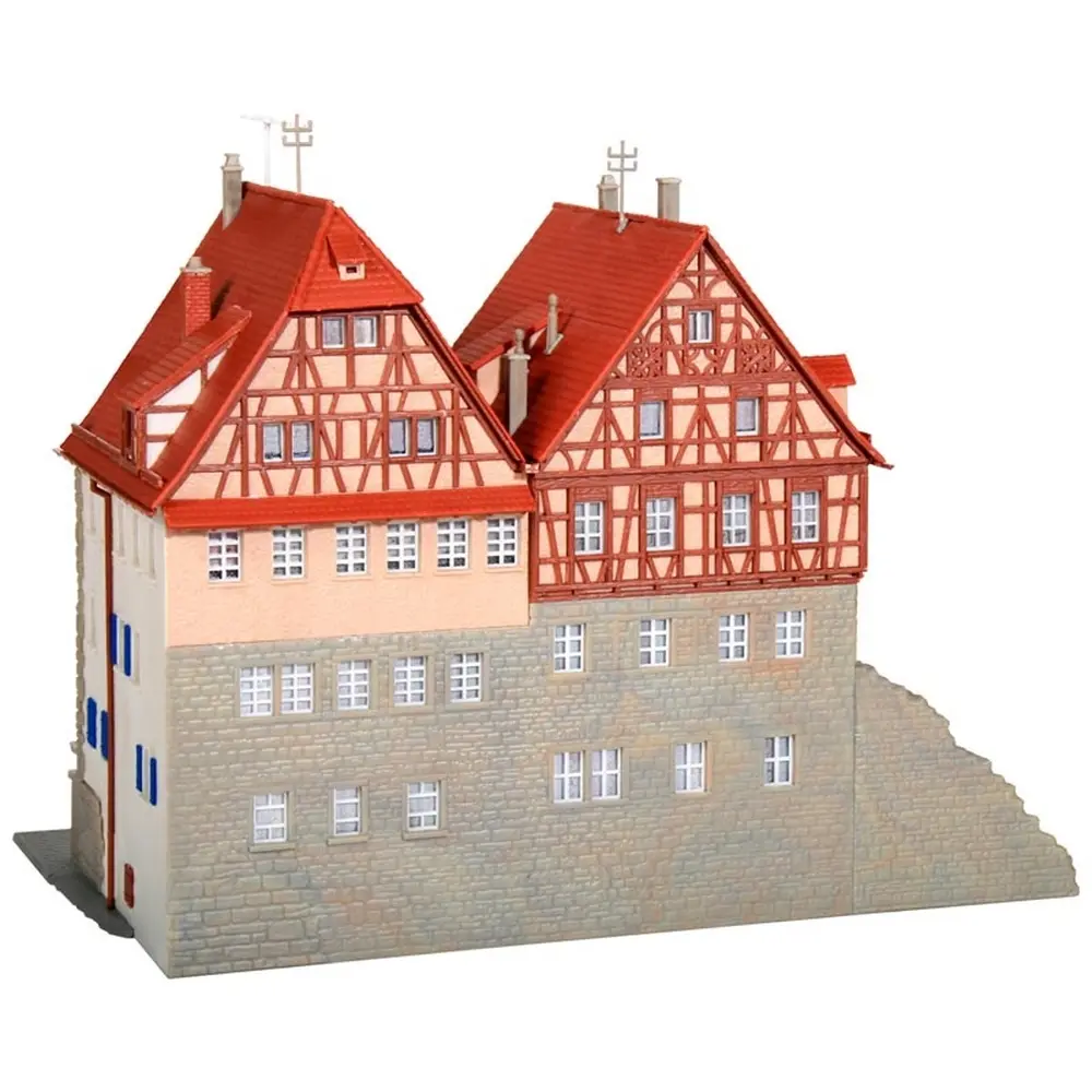 2 maisons à colombages sur les remparts - Kibri 37368 - N 1/160 - 2