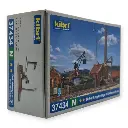 Installation ravitaillement de charbon avec grue à eau - Marron / noir - KIBRI 37434 - Échelle N 1/160ème - 120 x 40 x 79 mm - 3