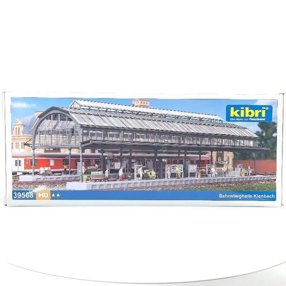 Quai de gare de Kienbach KIBRI 39568 - HO 1/87 - 430 x 220 x 138 mm - 6