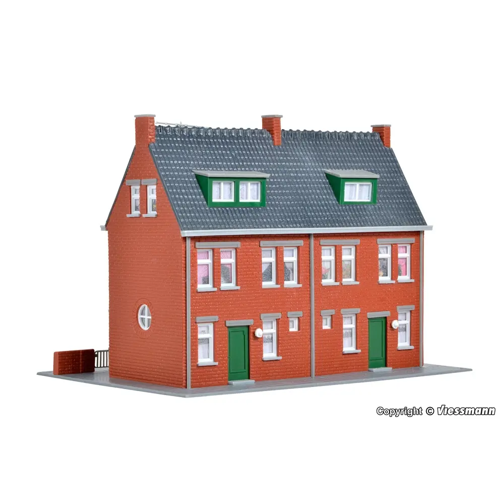 Maison avec balcon Kibri 38323 HO 1/87 - 2