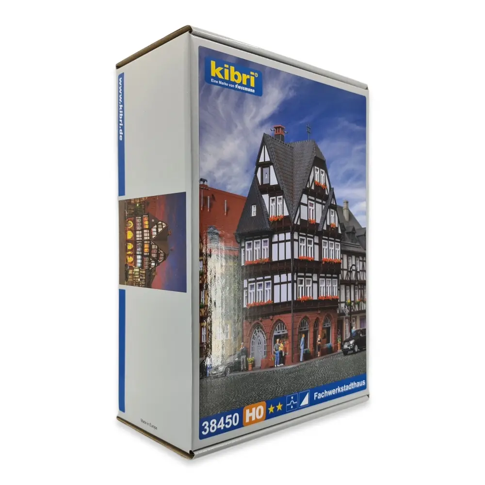 Grande Maison de ville à colombages KIBRI 38450 - HO 1/87 - 6