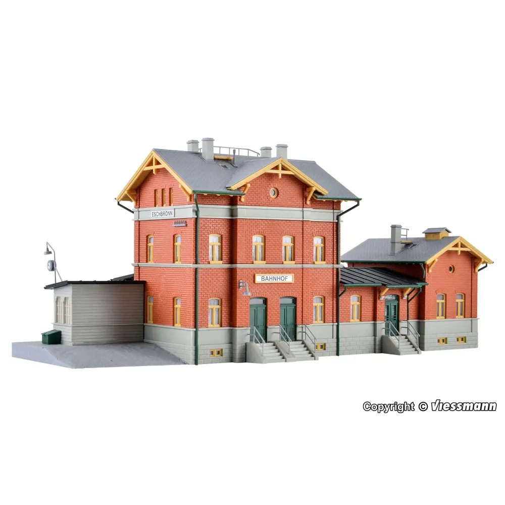 Gare d'Eschbronn KIBRI 39368 - HO 1/87 - 340 x 140 x 145 mm - 2