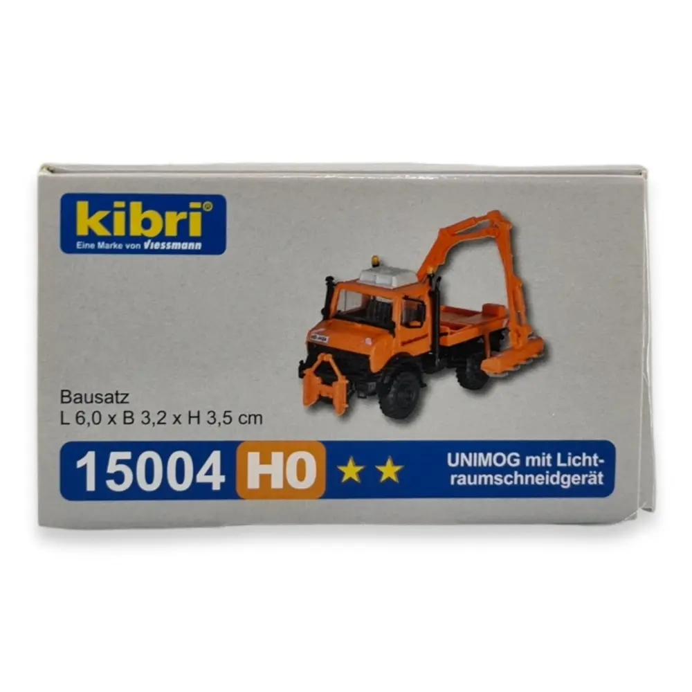 Camion Mercedes Benz UNIMOG Kibri 15004 - HO : 1/87 - Travaux - 5