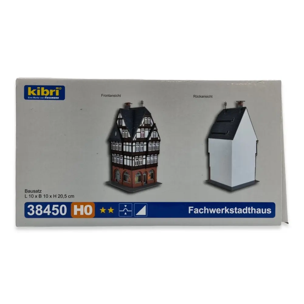 Grande Maison de ville à colombages KIBRI 38450 - HO 1/87 - 7