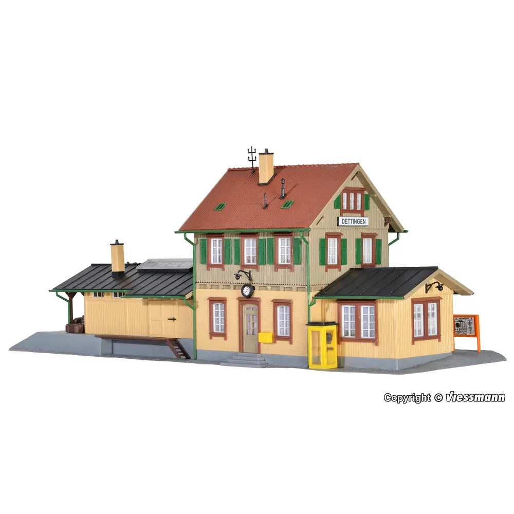 Gare "Dettingen" - KIBRI 39507 - HO 1/87 - 345 x 125 x 140 mm - 2