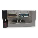 Lot de 3 barques bleues et vertes - Artitec 387.08 - HO : 1/87  - 3