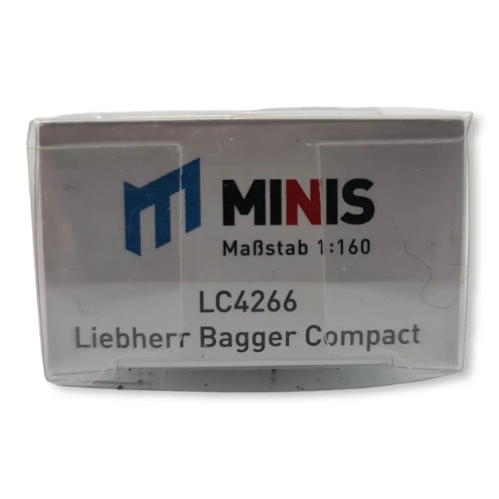 Pelleteuse compacte Liebherr LEMKE 4266 - N 1/160 - EP V / VI - véhicule miniature - 3