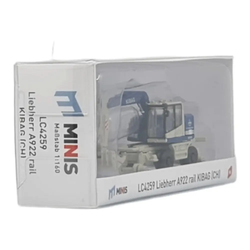 Pelleteuse LIEBHERR A922 - Minis LC4259 - N 1/160 - travaux - 2
