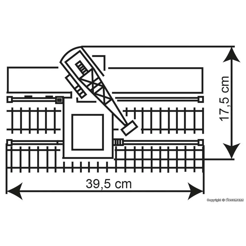 Grande centrale à charbon de Gremberg KIBRI 39420 - HO 1/87 - 3