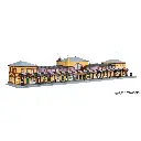 Gare de Bonn - KIBRI 39373 - HO 1/87 - 985 x 255 x 230 mm - 2