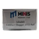 Pelleteuse Liebherr bidirectionnelle ferroviaire LEMKE LC4265 - N 1/160 - 4