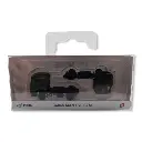 Pack de 2 camions MAN F90 à 3 essieux LEMKE LC4065 - N 1/160 - olive - 2