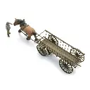 Chariot à foin vide avec figurine - ARTITEC 316.144 - N 1/160 - 2